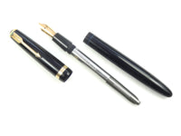 Parker Duofold Senior in Black. Extra Fine Nib