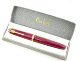 Parker Duofold Aerometric in Red