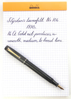 Stephens 106 in Hard Rubber