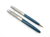 Parker 51 Classic set in Teal Blue