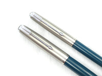 Parker 51 Classic set in Teal Blue
