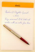 Parker 45 Flighter special in Rage Red