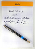 KrooKs Standard German Piston Filler, 14Ct. Gold Flex Nib