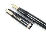 Parker U.K. Duofold Aerometric in Classic Black. 1952.