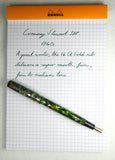 Conway Stewart 388 in Marbled Green