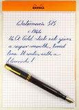 Waterman's 515 in Brown