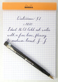 Waterman's 52. Fine flexible nib