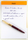 Parker 51 Custom Mk.III. Boxed Set in Burgundy