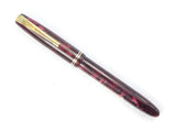 Burnham No. 54 in Marbled Pink and Burgundy