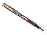 Burnham No. 54 in Marbled Pink and Burgundy