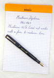 Mentmore Diploma in Classic Black.