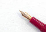 Parker Duofold Slimfold in Red.