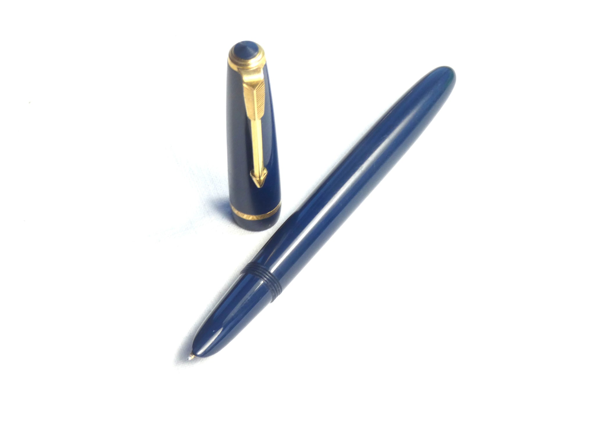 Parker Lady Duofold in blue – Collectablepens