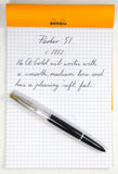 Parker 51 With Rolled Silver Cap