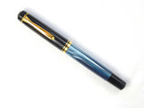 Pelikan 200 Old Style in Blue Marble.