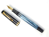 Pelikan 200 Old Style in Blue Marble.