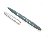 Parker 51. Rolled Silver Cap. 1953