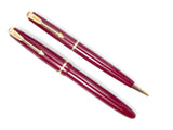 Parker Duofold Slimfold Set in Red