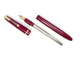 Parker Duofold Slimfold Set in Red