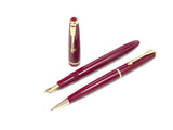 Parker Duofold Slimfold Set in Red