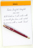 Parker Duofold Slimfold Set in Red