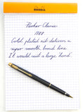 Parker Classic Matt Black. Broad Nib