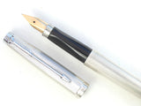 Parker 75 Place Vendome Silver Plated Grain D'Orge