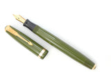 Danish 1st. Generation Parker Duofold NS in Olive Green