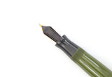 Danish 1st. Generation Parker Duofold NS in Olive Green