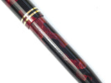 Parker 'Burgundy and Black' Duofold