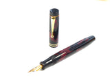 Parker 'Burgundy and Black' Duofold