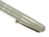 Mabie Todd Fyne Poynt Pencil in Light Grey