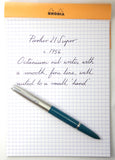 Parker 21 Super in Teal