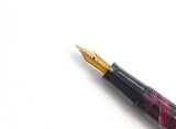 Conway Stewart 75 in Marbled Burgundy and Pink