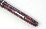 Conway Stewart 75 in Marbled Burgundy and Pink