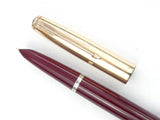 Parker 51 Custom in English Burgundy