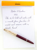 Parker 51 Custom in English Burgundy