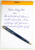 Parker Victory Mk.V. in Blue