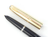 Parker 51 Custom Set in Classic Black and Gold
