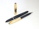 Parker 51 Custom Set in Classic Black and Gold