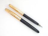 Parker 51 Custom Set in Classic Black and Gold