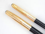 Parker 51 Custom Set in Classic Black and Gold