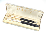Parker 51 Custom Set in Classic Black and Gold