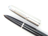 Parker 51 Classic in Black. Superb Broad Nib.