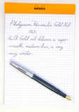 Platignum Gold Nib Pressmatic