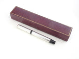 Onoto Silver Plunger Filler. 1913.