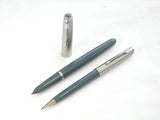 Parker 51 Classic Boxed Set in Navy Grey.