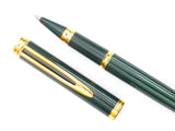 Waterman Gentleman Rollerball in Green Lacquer.