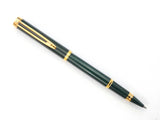 Waterman Gentleman Rollerball in Green Lacquer.