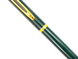 Waterman Gentleman Rollerball in Green Lacquer.